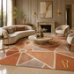 The Terracotta Vitrail Rug