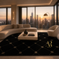 The Sultan’s Obsidian Throne Rug