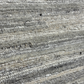 Close-up of textured gray and white fabric