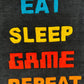 Eat Game Sleep Repeat Rug by Artista Rugs
