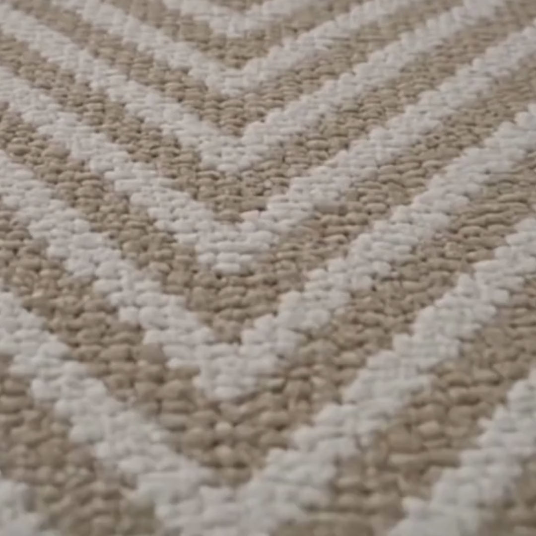 Close-up of beige carpet texture