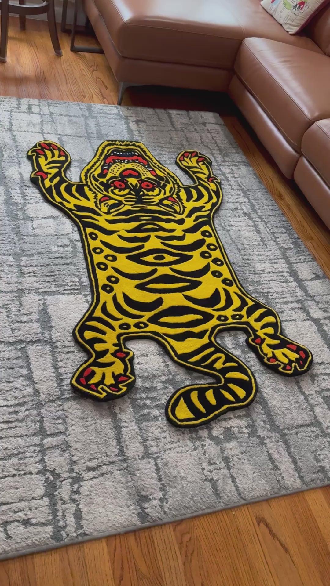 ACME Furniture TIBETAN TIGER RUG ラグ TIBETAN TIGER RUG S チベタンラグ（ラグ・マット）｜ACME