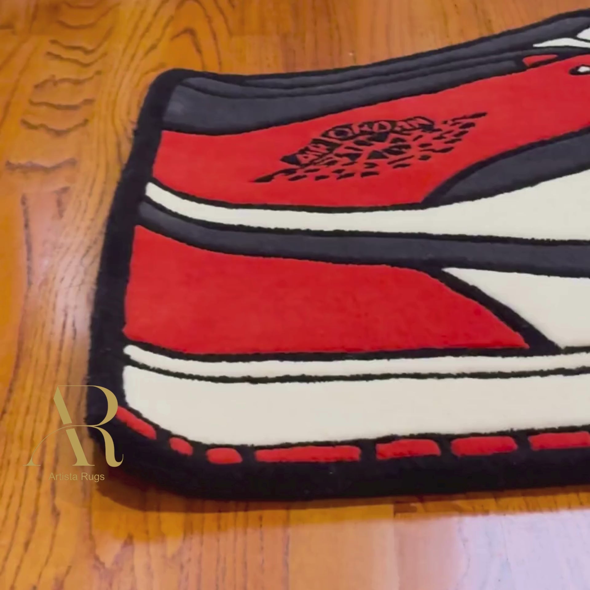 walking on jordan rug