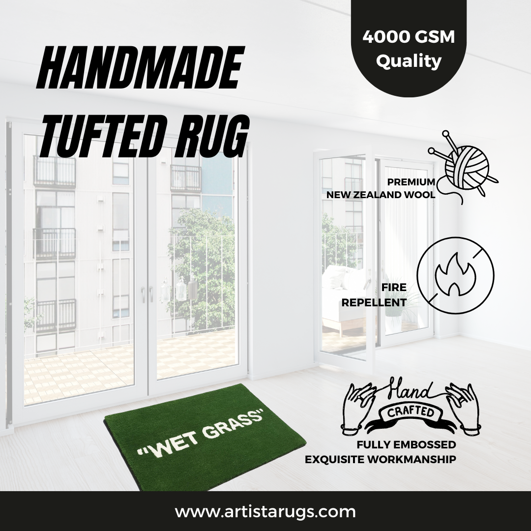 Sweetgrass Rugs Wet Grass Rug by Artista Rugs